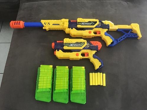 2 x X-shot geweer., Kinderen en Baby's, Speelgoed | Buiten | Actiespeelgoed, Zo goed als nieuw, Ophalen