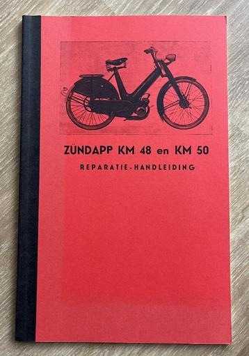Zündapp KM 48 en KM 50 Bromfiets reparatie - handleiding beschikbaar voor biedingen