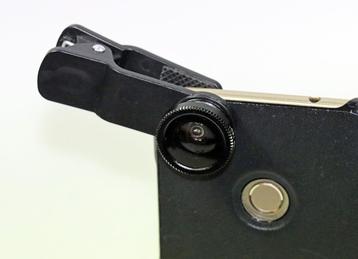 Set voorzetlenzen voor smartphone : Fish-eye en macro beschikbaar voor biedingen
