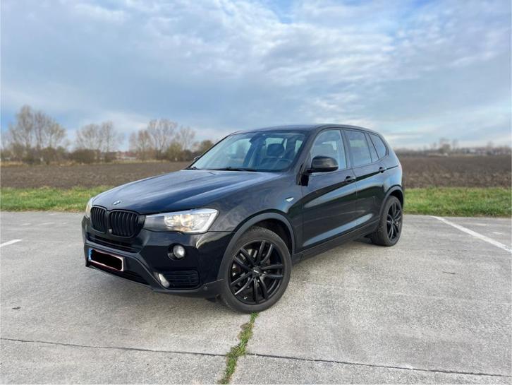 BMW X3 sDrive18D Volledig zwart / Full Black, Auto's, BMW, Particulier, X3, ABS, Airbags, Airconditioning, Bluetooth, Boordcomputer