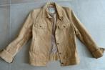 Jolie Veste Cuir Croute de Porc Couleur Beige/Camel 38/40 :, Kleding | Dames, Jassen | Zomer, Ophalen, Maat 38/40 (M), Beige
