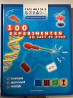 Technopolis boek: 100 experimenten om zelf te doen, Boeken, Wetenschap, Ophalen of Verzenden, Zo goed als nieuw