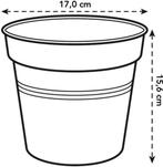 Kweekpot 17 cm GRATIS LEVERING, Tuin en Terras, Kunststof, Verzenden, Rond, Nieuw