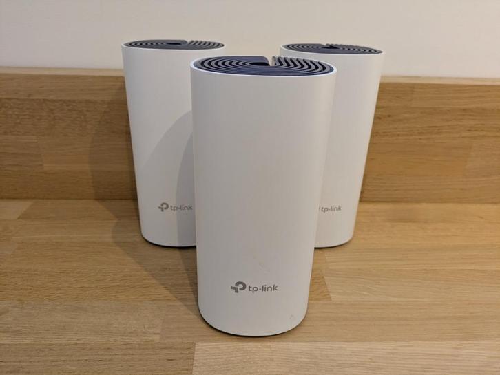 TP LINK DECO P9  NIEUWSTAAT 3 Pack, Computers en Software, WiFi-versterkers, Zo goed als nieuw, Ophalen of Verzenden