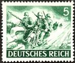 Deutsches Reich: Motorradfahrer 1943 POSTFRIS, Postzegels en Munten, Postzegels | Europa | Duitsland, Overige periodes, Ophalen of Verzenden