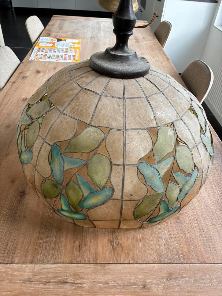 Tiffany-stijl lampenkap, Huis en Inrichting, Lampen | Hanglampen, Gebruikt, Ophalen