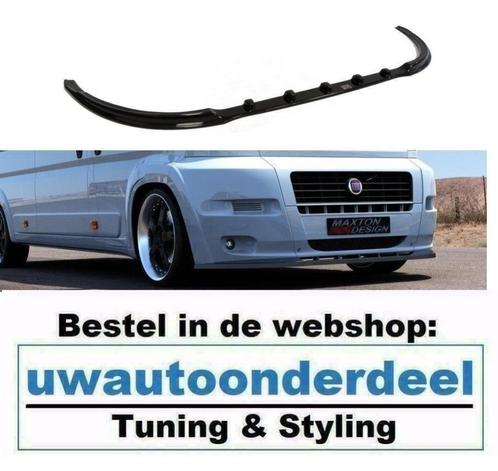 Maxton Design Spoiler Lip Splitter Voor Fiat Ducato MK3, Auto diversen, Tuning en Styling, Verzenden
