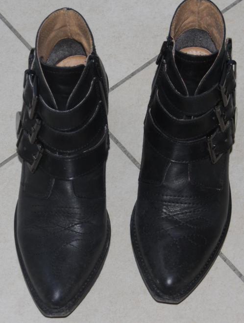 Zwarte cowboylaarsjes maat 37, Kleding | Dames, Schoenen, Gedragen, Lage of Enkellaarzen, Zwart, Ophalen of Verzenden