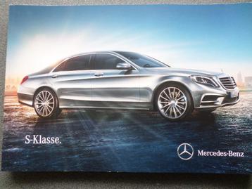 Brochure de la Mercedes Classe S 2014, Enlèvement ou Envoi, Mercedes