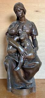 Bronzen „Maternity” van Paul Dubois, Ophalen of Verzenden