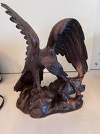 Statue artisanale en bois - oiseau, Enlèvement