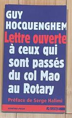 B/Hocquenghem Lettre ouverte  du col Mao au Rotary, Gelezen