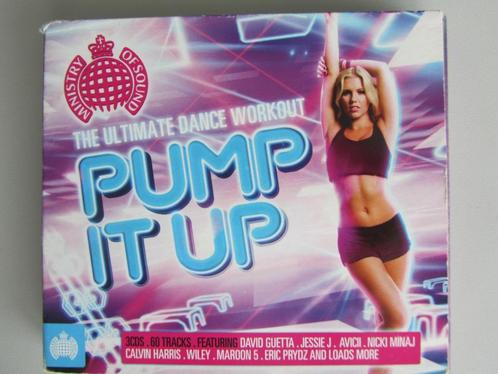 3CDBOX PUMP IT UP (ultimate dance workout)(Ministry of Sound, Cd's en Dvd's, Cd's | Dance en House, Gebruikt, Ophalen of Verzenden