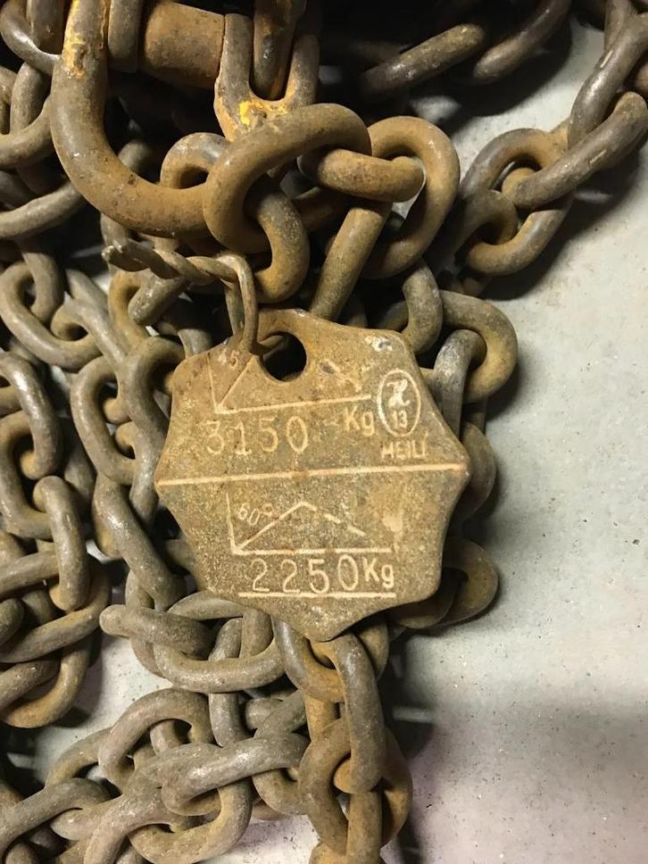 hijsbanden - kettingen, Zakelijke goederen, Landbouw | Werktuigen, Ophalen