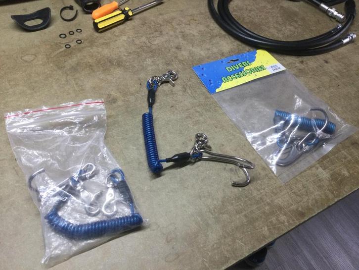 1x Nieuwe Reef Hook en 2x zo goed als nieuwe Reef Hook, Watersport en Boten, Duiken, Nieuw, Overige typen, Ophalen of Verzenden