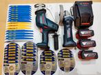Slijpmachine/sabelzaag/3 accu/lader plus zaagbladen, Doe-het-zelf en Bouw, Ophalen
