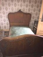 Antieke, houten slaapkamer, Maison & Meubles, Chambre à coucher | Chambres à coucher complètes, Antiek (Vintage), Deux personnes