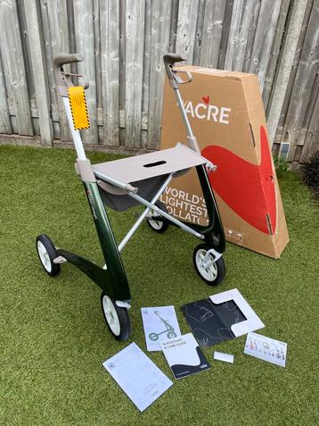 Carbon ultralight rollator (by Acre) Comfort Wide - nieuw!, Enlèvement, Pliable, Neuf