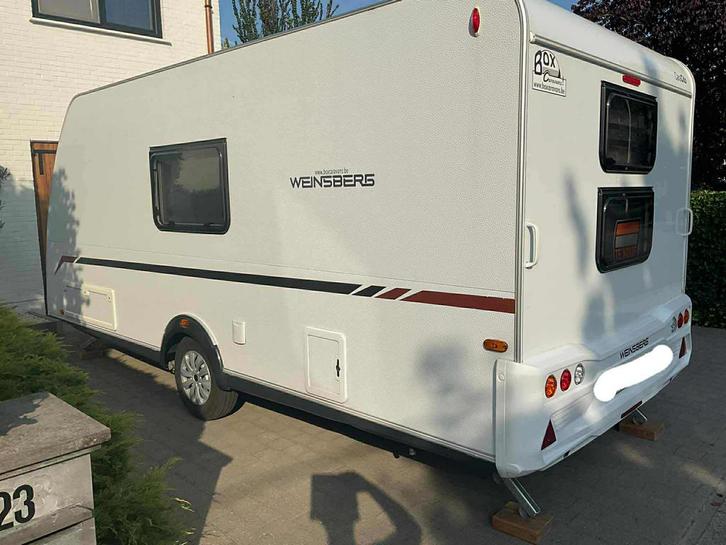 Caravan te koop in goede staat, Caravans en Kamperen, Caravans, Particulier, tot en met 5, Airco, Disselslot, Douche, Fietsenrek