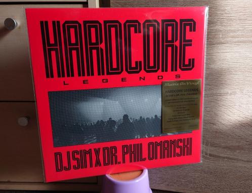 DJ Sim X Dr. Phil Omanski - Hardcore Legends (Vinyl Limited), Cd's en Dvd's, Vinyl | Dance en House, Nieuw in verpakking, Verzenden