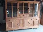 Prachtige XXL Teak Buffetkast 290 cm, Huis en Inrichting, Ophalen, 200 cm of meer, Glas, Zo goed als nieuw
