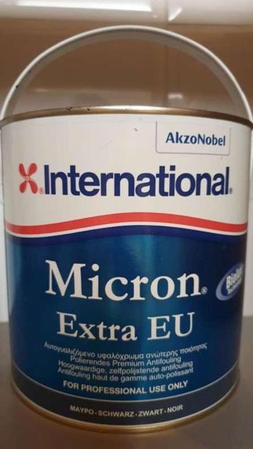 Antifouling International Micron Extra EU, 2,5L, 172€ nieuw!