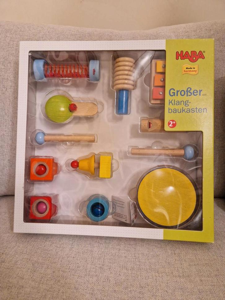 Grand Coffret d'Éveil Musical HABA (2+), Enfants & Bébés, Jouets | Éducatifs & Créatifs, Comme neuf, Enlèvement ou Envoi