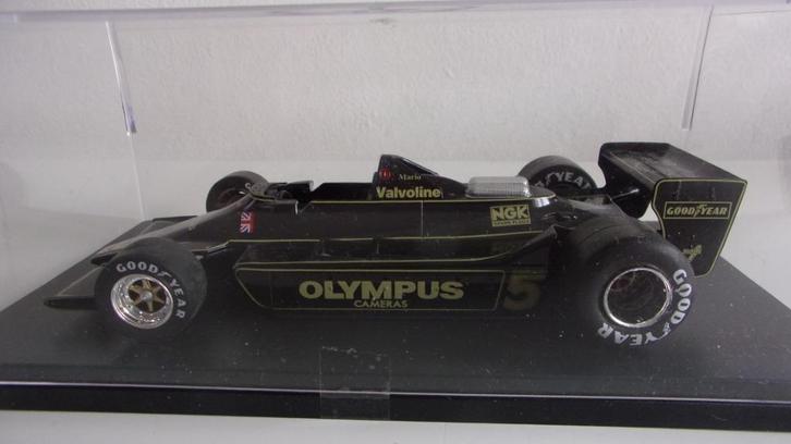LOTUS 79 M.ANDRETTI 1978.1/24 IXO/ALT.IMPEC,VITRINE, Hobby en Vrije tijd, Modelauto's | 1:24, Zo goed als nieuw, Auto, Overige merken