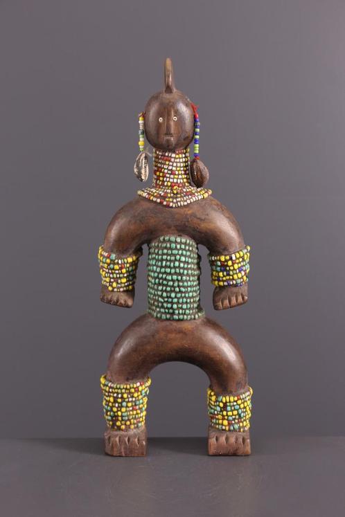 Art Africain - Statuette poupée de fécondité Namji, Antiek en Kunst, Kunst | Niet-Westerse kunst, Ophalen of Verzenden