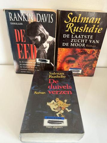 De Eed, De laatse zucht van de moor, De duivelsverzen., Boeken, Ophalen, Gelezen, Europa overig