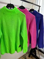 Women’s warm knitted sweater-neon,pink,blue-new, Kleding | Dames, Wintersportkleding, Serianno, Ophalen of Verzenden, Nieuw, Maat 38/40 (M)