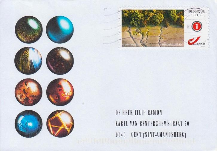 2019 - BELGIË - Hemelse Belgische natuur + GENT, Postzegels en Munten, Postzegels | Europa | België, Gestempeld, Frankeerzegel