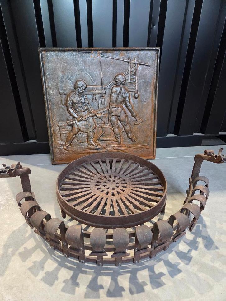 openhaard rooster, Huis en Inrichting, Haarden, Zo goed als nieuw, Houthaard, Ophalen