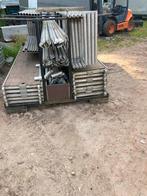 Aluminium gevelstelling, steiger, Doe-het-zelf en Bouw, Ophalen, Gebruikt, Gevelsteiger