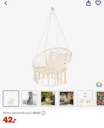 2 macramé hangstoelen  in boho-stijl, Ophalen