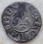 Obole 1382-1422 Charles VI, Ophalen of Verzenden, Frankrijk, Losse munt, Zilver