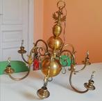 Lustre hollandais à 6 lumières, Maison & Meubles, Enlèvement, Utilisé, Autres matériaux, Lustre hollandais à 6 lumières