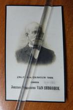 VAN SEBROECK Joannes Ruisbroek 1843-1924, Verzenden