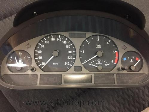 Kilometer teller BMW E46 318 D 320D handbak oem 4117708, Autos : Pièces & Accessoires, Tableau de bord & Interrupteurs, BMW, Utilisé