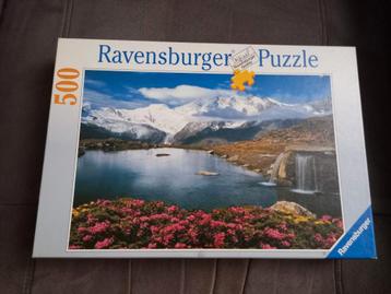 Ravensburger 500 stuks - Zwitserland: Wallis, Täschborn, Dom beschikbaar voor biedingen