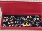 Vintage vergulde goudkleurige oorbellen 15-20 eu per paar, Handtassen en Accessoires, Antieke sieraden, Ophalen of Verzenden, Oorbellen