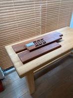 Wandplanken vol eiken hout 3 stuks, Huis en Inrichting, Woonaccessoires | Wandplanken en Boekenplanken, Ophalen, Zo goed als nieuw