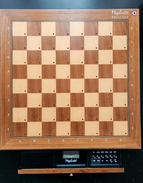 Hegener + Glaser Mephisto Rebell 5.0 elektronisch schaakbord, Games en Spelcomputers, Spelcomputers | Overige, Gebruikt, Ophalen of Verzenden