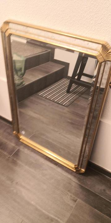 antieke spiegel goudkleurig