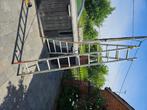 2 delige reformladder 2x11 treden, Gebruikt, Ophalen of Verzenden, Ladder, Opvouwbaar of Inschuifbaar