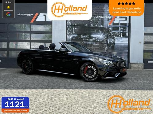 Mercedes C-klasse Cabrio AMG 63 S| FACELIFT, Auto's, Mercedes-Benz, Bedrijf, Te koop, C-Klasse, 360° camera, ABS, Adaptive Cruise Control