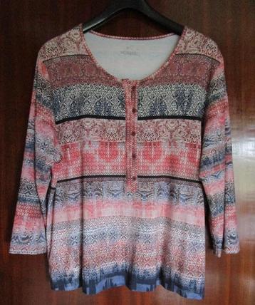 T-shirt pour femme marque RABE à manches 3/4 - taille 48/50, Rabe, Enlèvement ou Envoi, Comme neuf, Chemise ou Top