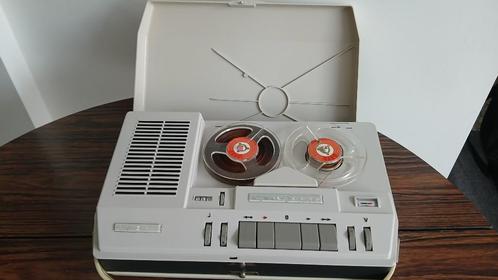 Lowe opta 414-1965 optacord tapedrive, Audio, Tv en Foto, Bandrecorder, Bandrecorder, Met stofkap, Met banden, Ophalen of Verzenden