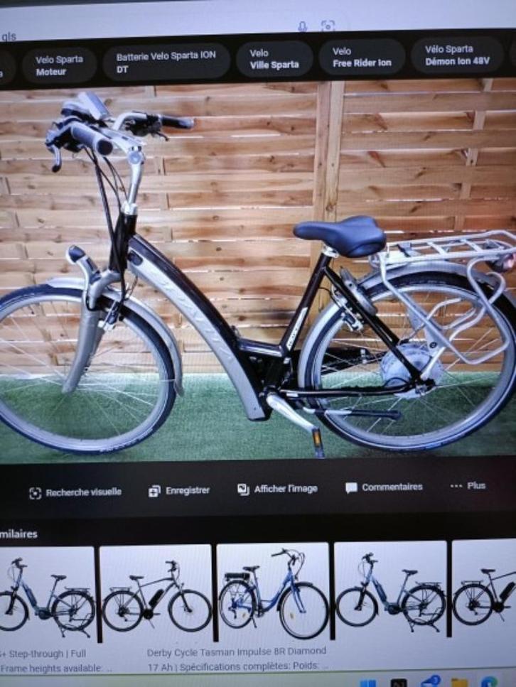 velo electrique, Fietsen en Brommers, Elektrische fietsen, Gebruikt, Sparta, Ophalen