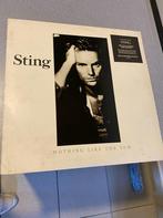 STING LP 33 disque vinyl Nothing like the sun 2x poster, Enlèvement ou Envoi